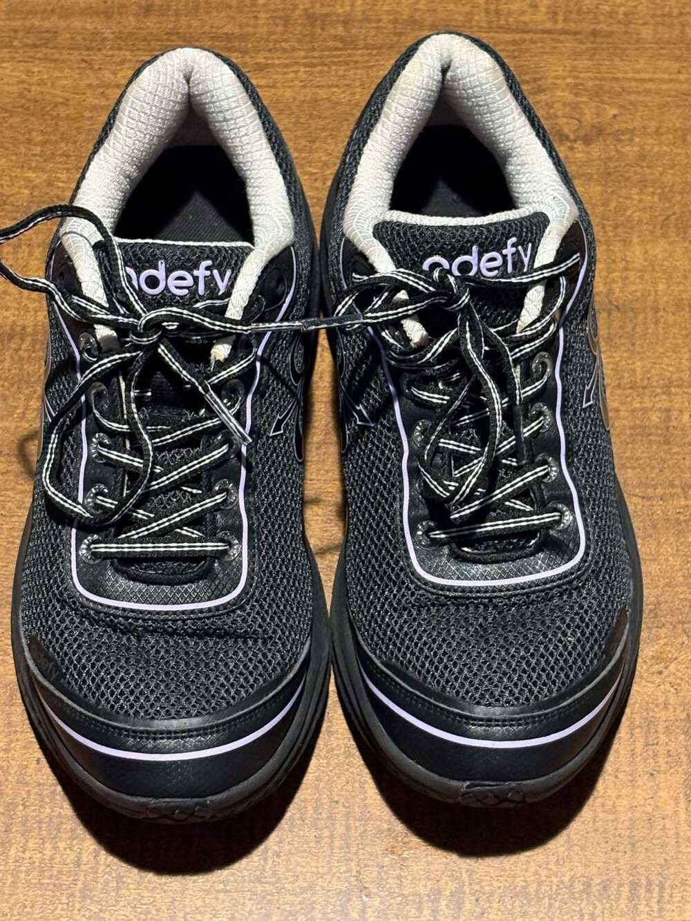 Gravity Defyer GDefy Mighty Walk Women's Orthopedic Shoes, Black/Purple Size 8 - Picture 9 of 10